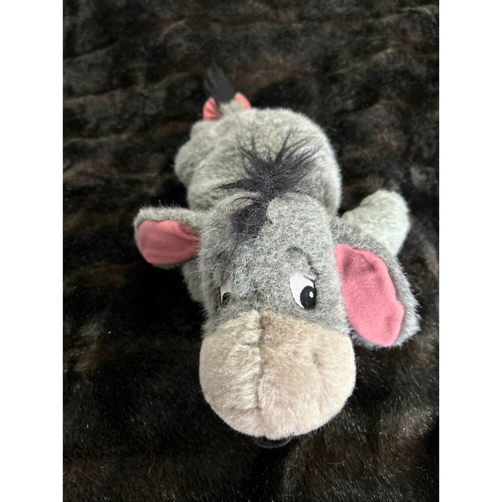 Vintage Disney Store Eeyore‎ Plush Removable Tail Winnie Pooh Large 16” Donkey